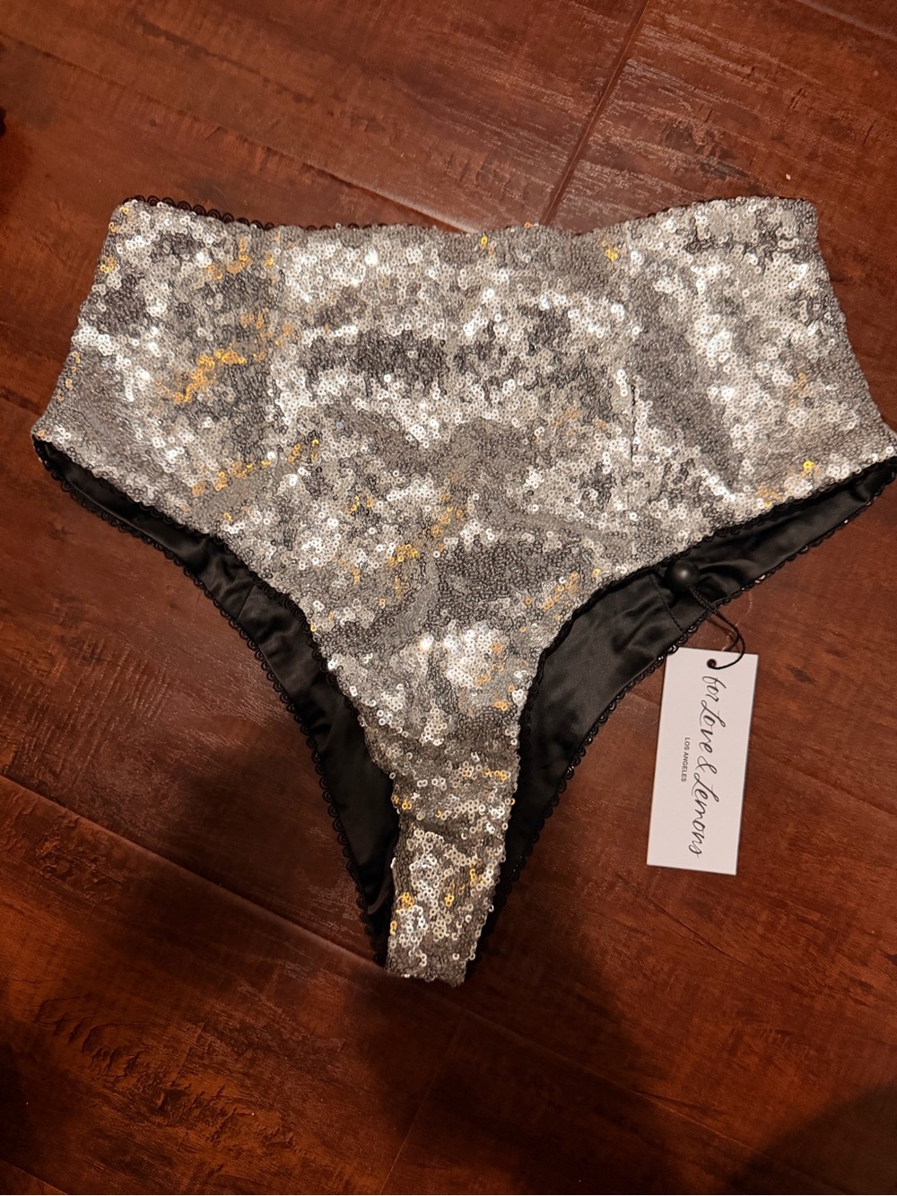 For love & lemons sequins bottoms